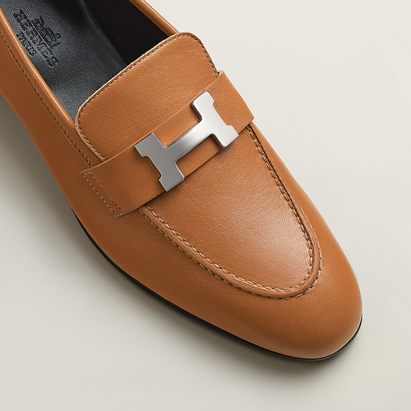 モカシン《パリ》 - ベージュ | Hermès - エルメス-公式サイト